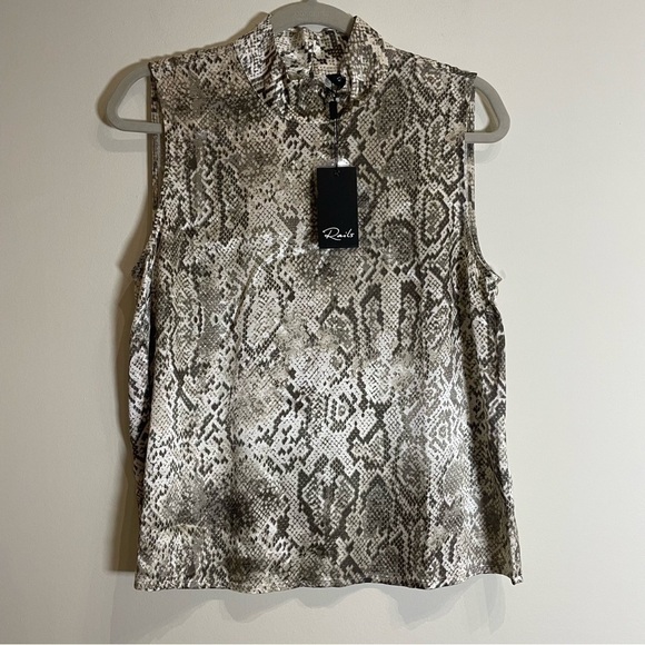 Rails NWT Yolie Top in Desert Snake Medium - Picture 5 of 10